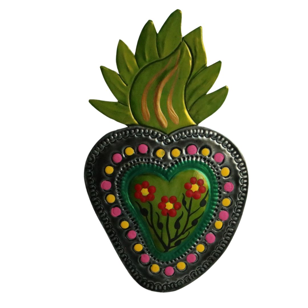 Corazon de Hojalata Artesanal 12