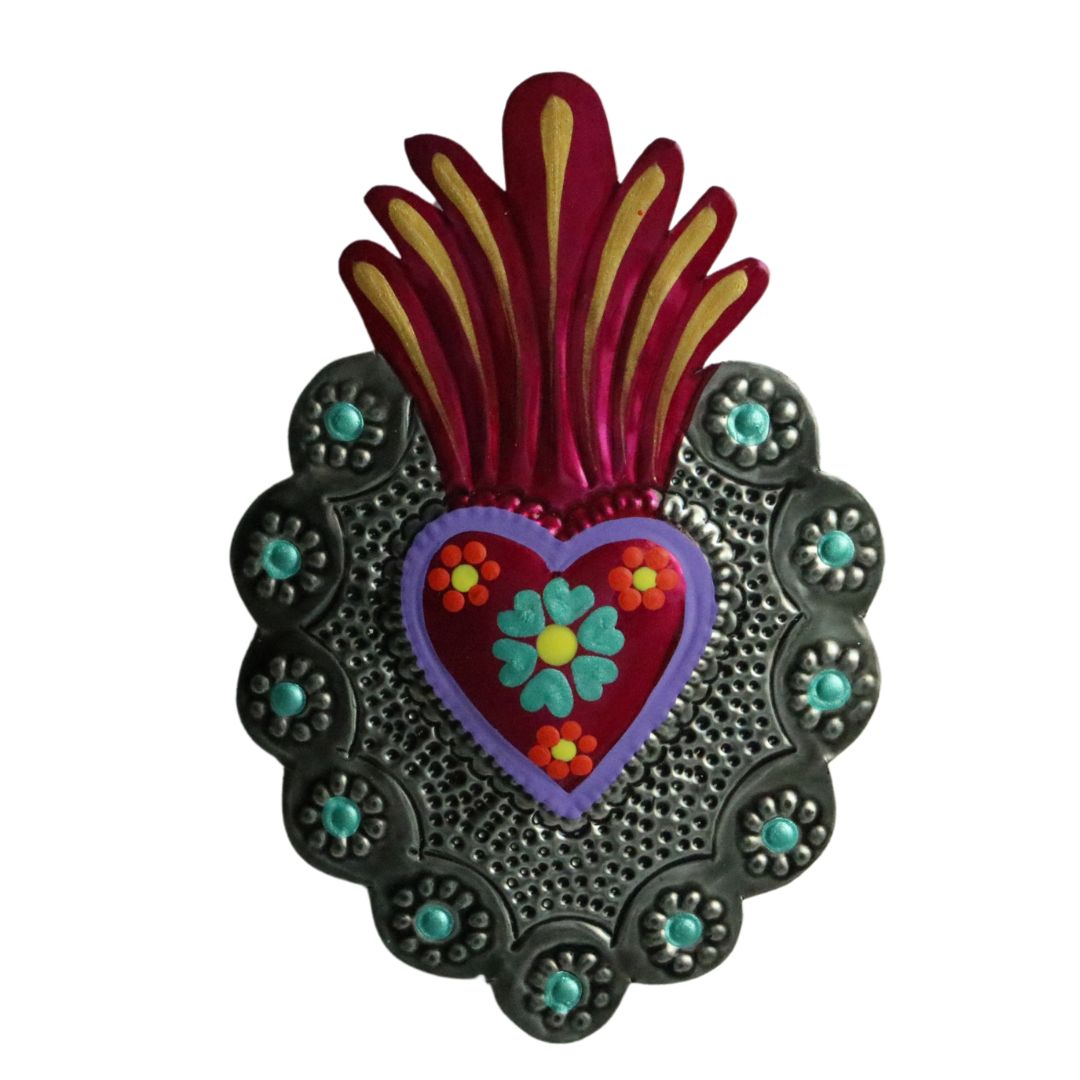 Corazon de Hojalata Artesanal 14