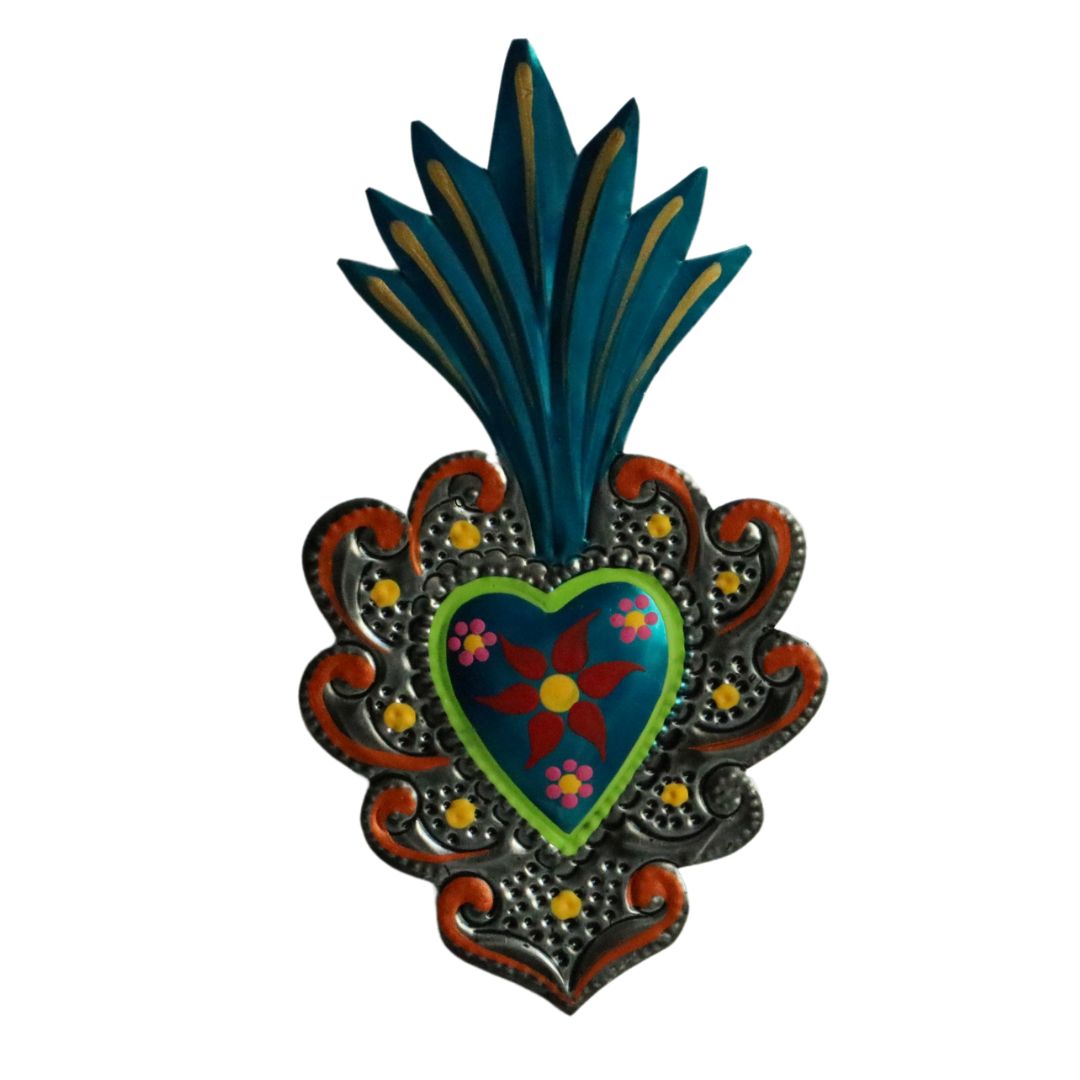 Corazon de Hojalata Artesanal 29
