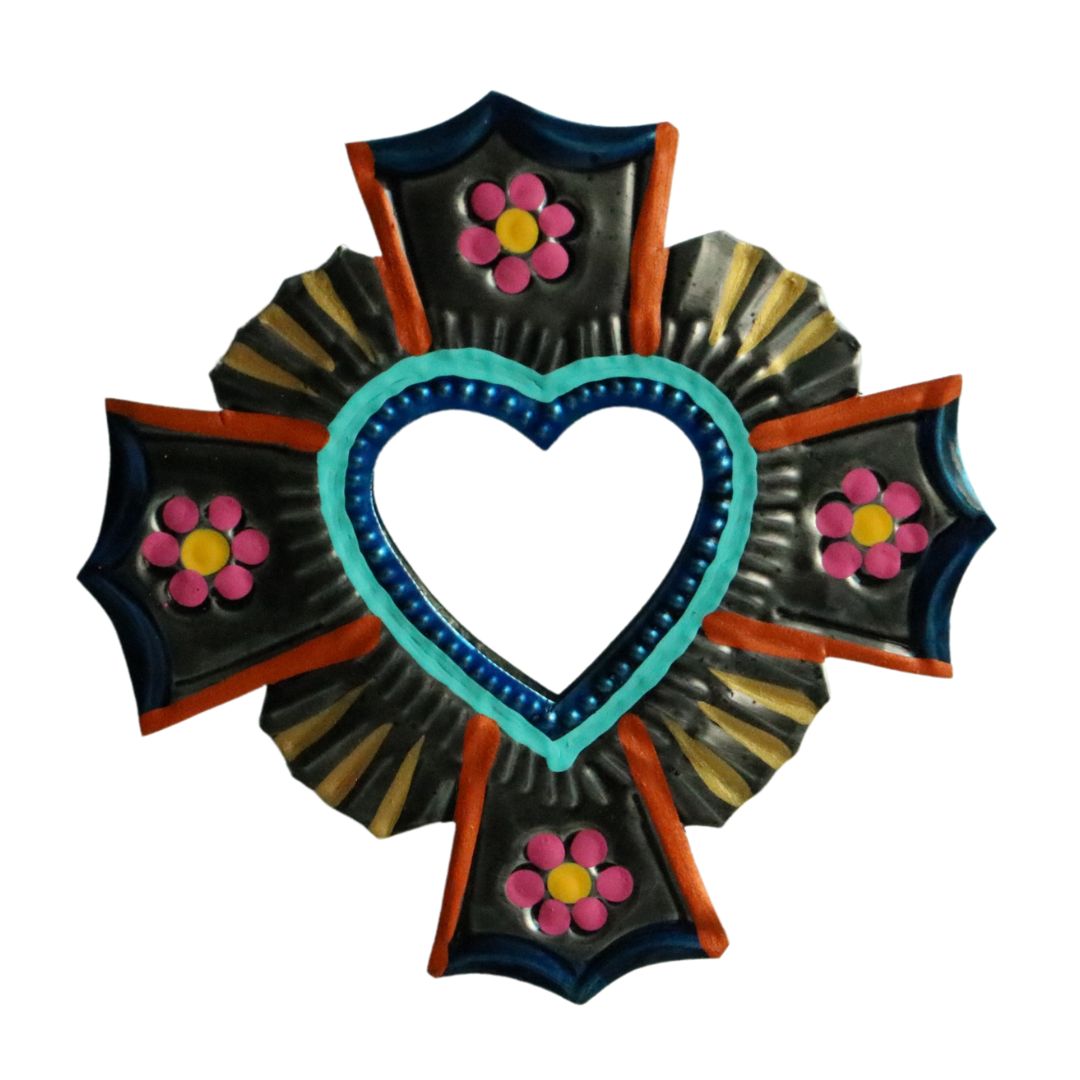 Corazon de Hojalata Artesanal 33