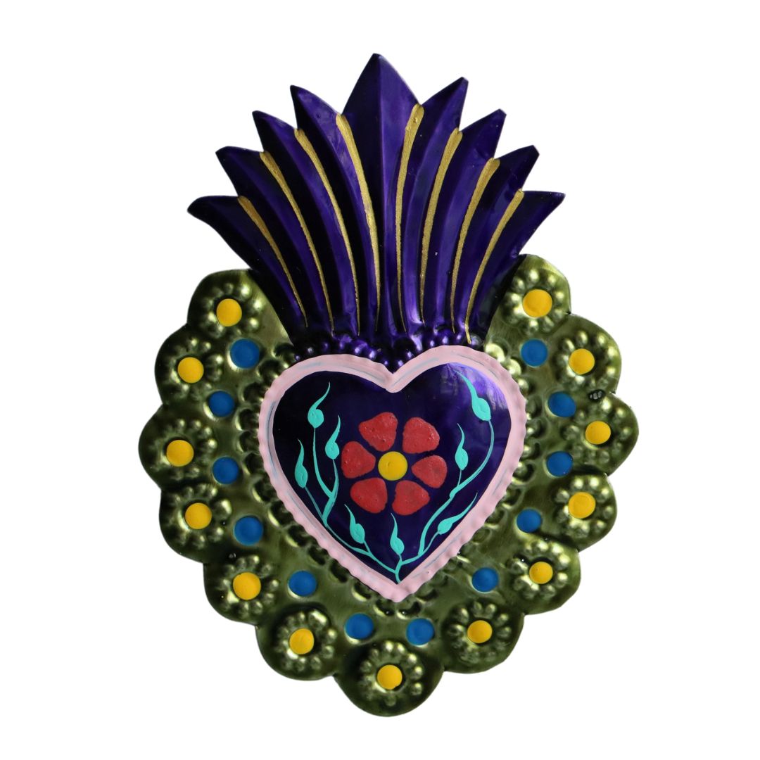 Corazon de Hojalata Artesanal 56