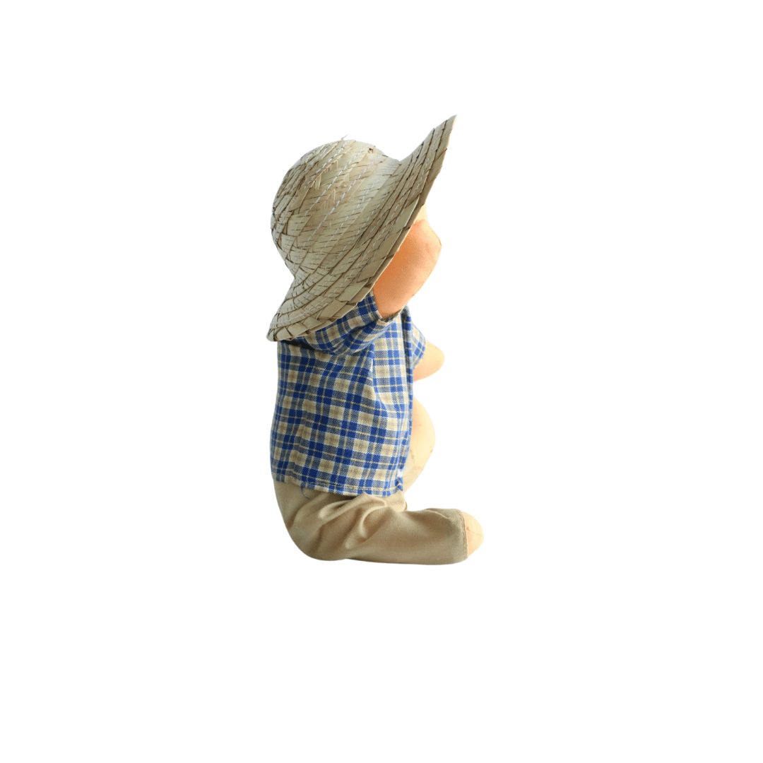 Muñeco Artesanal Panchito Lele Otomí 27 Cm