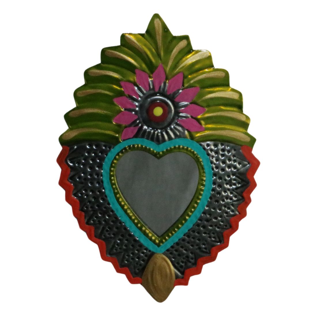 Corazon de Hojalata Artesanal 11