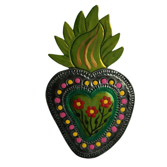 Corazon de Hojalata Artesanal 12