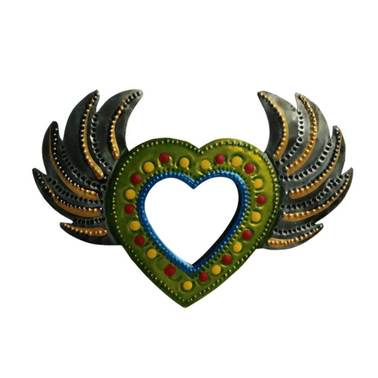 Corazon de Hojalata Artesanal 13