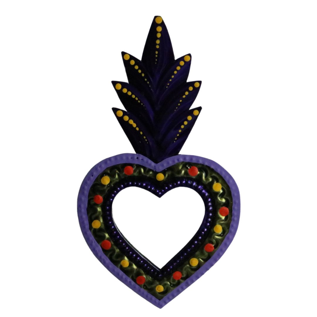 Corazon de Hojalata Artesanal 18