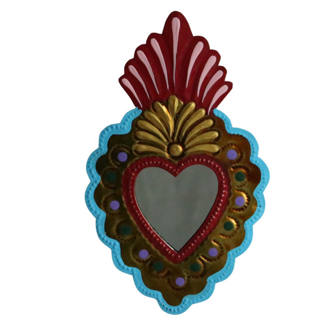 Corazon de Hojalata Artesanal 20