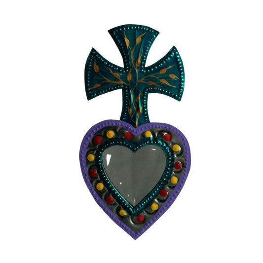 Corazon de Hojalata Artesanal 22