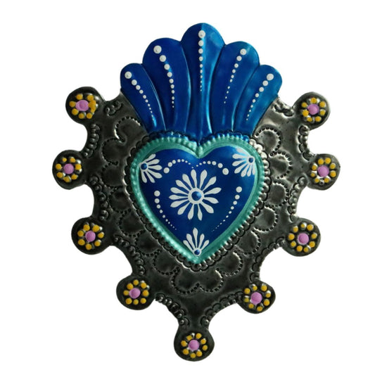 Corazon de Hojalata Artesanal 24