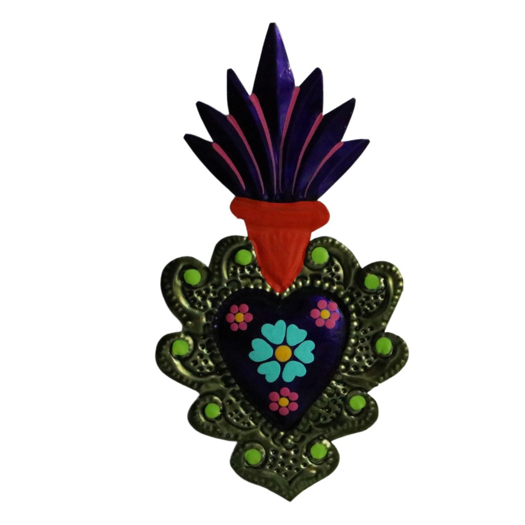 Corazon de Hojalata Artesanal 25