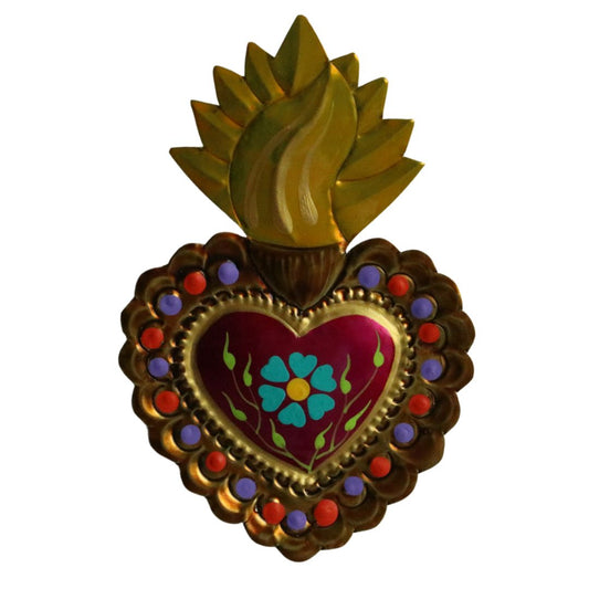 Corazon de Hojalata Artesanal 26