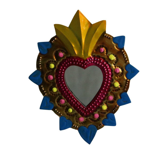 Corazon de Hojalata Artesanal 35