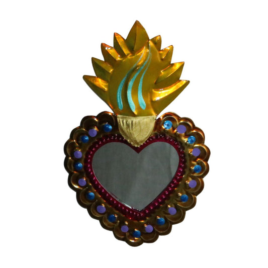 Corazon de Hojalata Artesanal 38