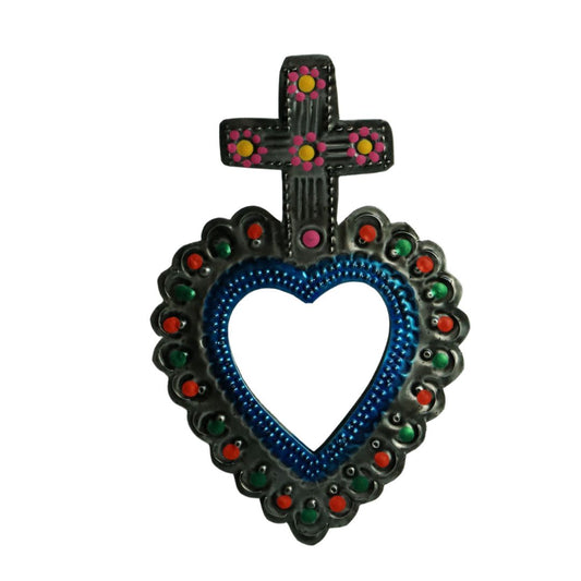 Corazon de Hojalata Artesanal 40