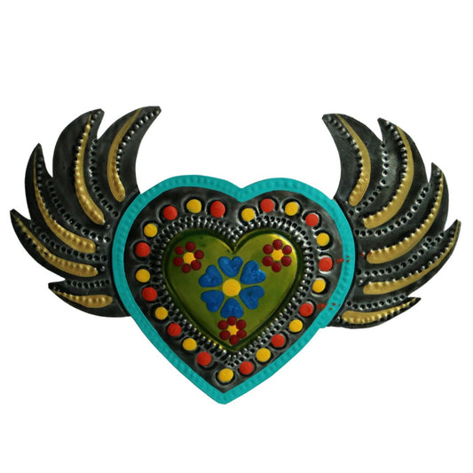 Corazon de Hojalata Artesanal 45