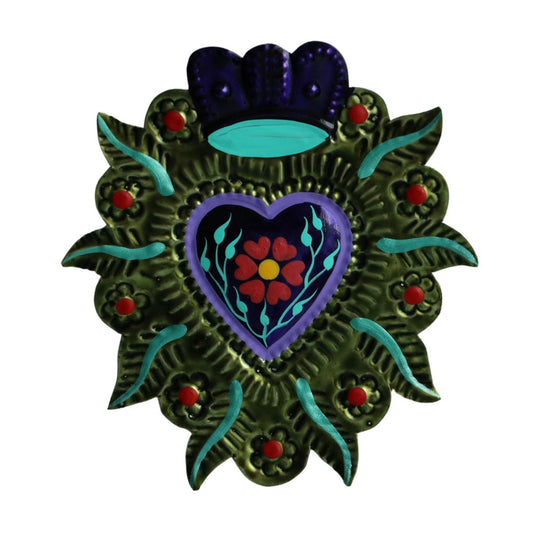 Corazon de Hojalata Artesanal 46
