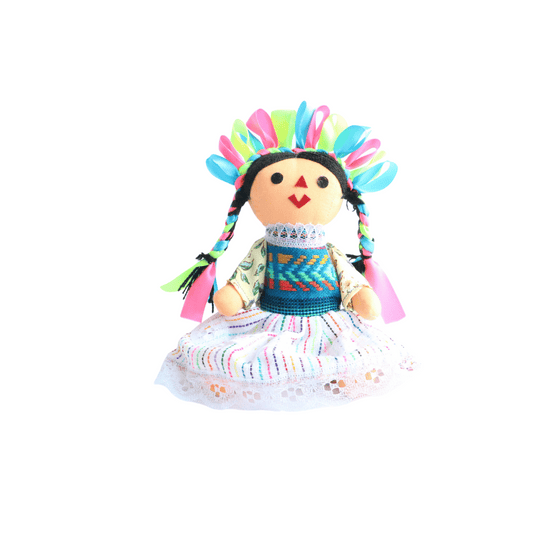 Muñeca Lele Mediana Artesanal 23 Cm