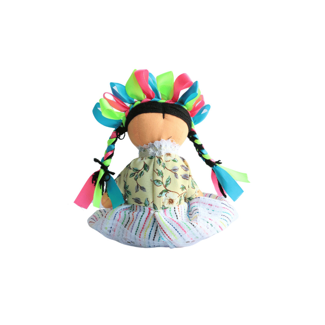 Muñeca Lele Mediana Artesanal 23 Cm